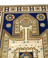 Turkish Vintage Anatolian Rug  4'2" x 6'5" #608