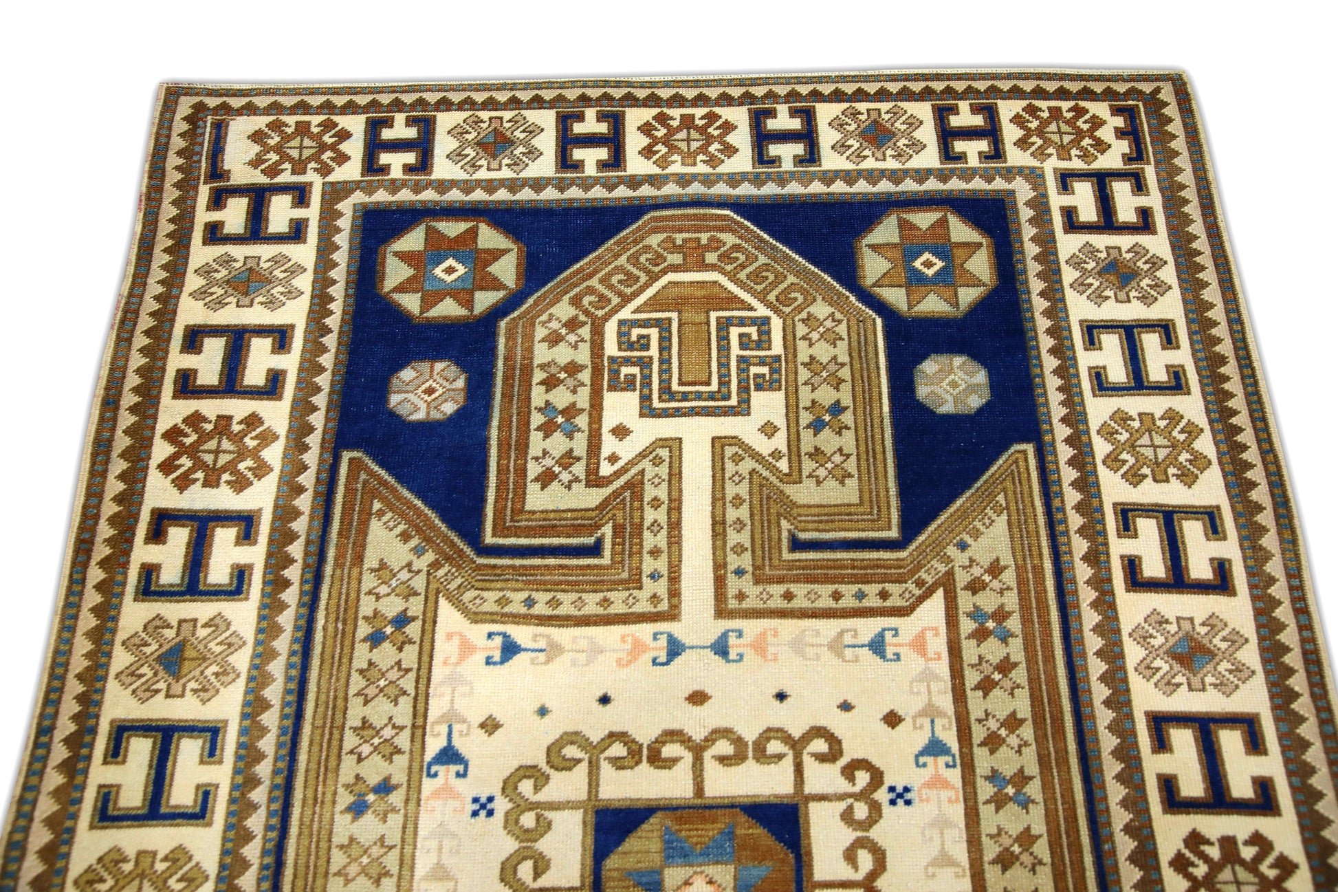 Turkish Vintage Anatolian Rug  4'2" x 6'5" #608