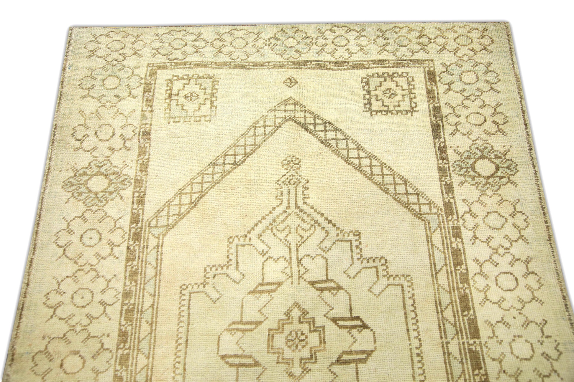 Turkish Vintage Anatolian Rug  3'8" x 5'9" #213