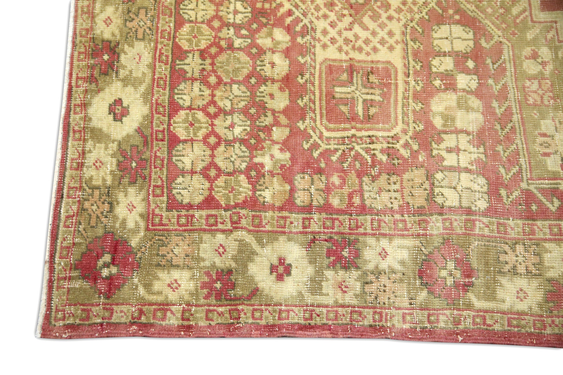 Turkish Vintage Anatolian Rug  3'10" x 6'8" #160
