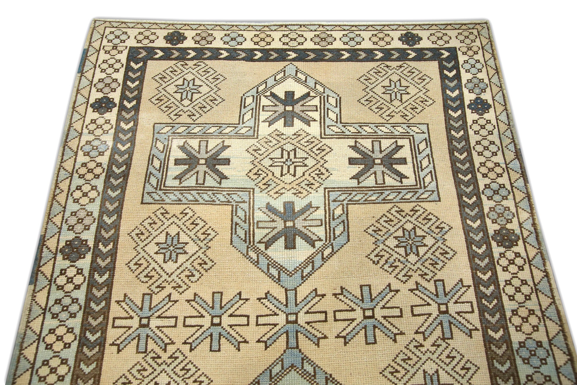 Turkish Vintage Anatolian Rug  4'3" x 6'3" #5014