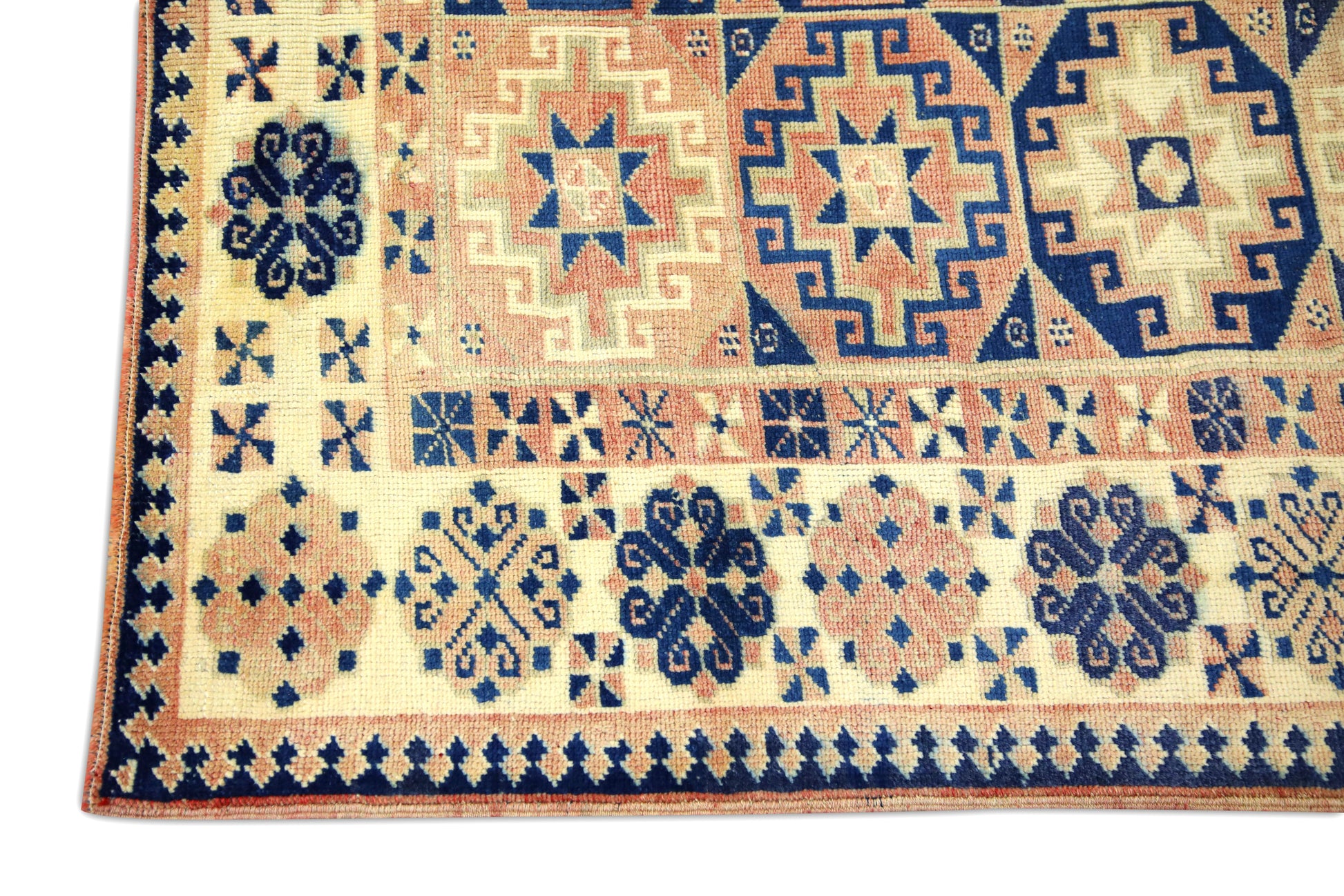 Turkish Vintage Anatolian Rug  4'2" x 6'4" #358