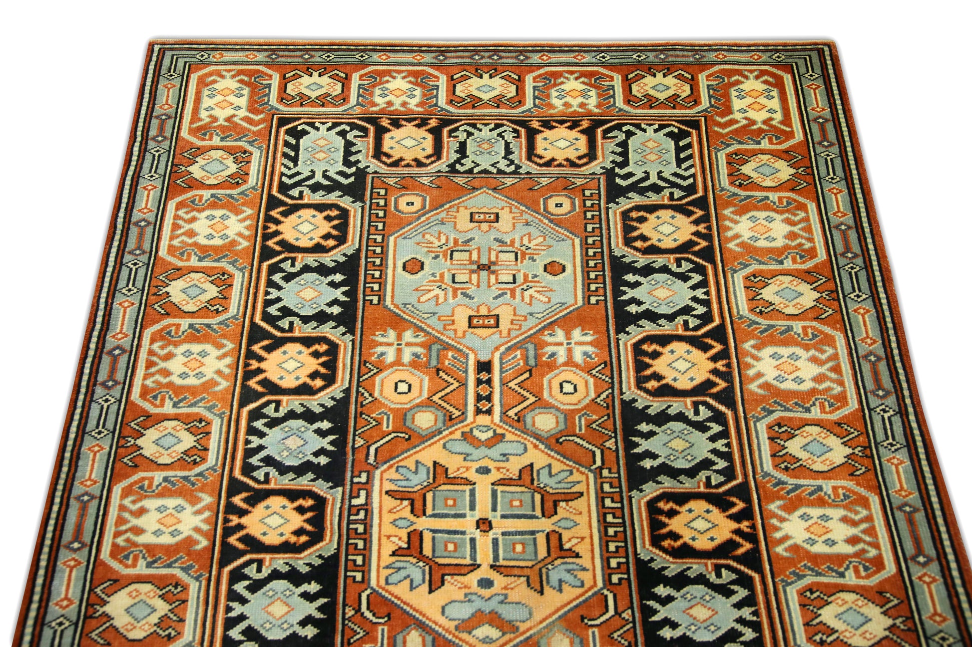 Turkish Vintage Anatolian Rug  3'11" x 5'10" #132