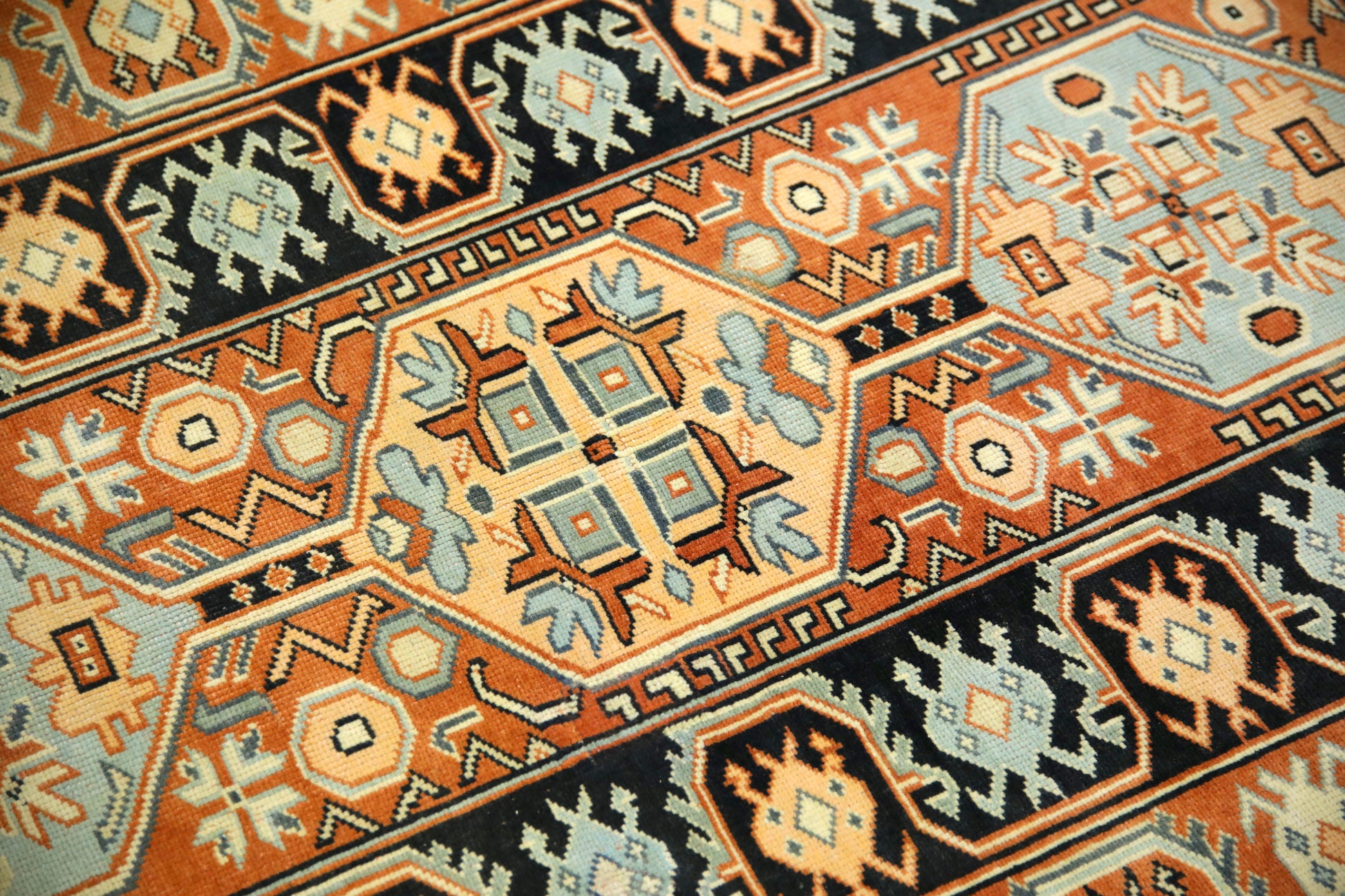 Turkish Vintage Anatolian Rug  3'11" x 5'10" #132