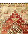 Turkish Vintage Anatolian Runner Rug  3'6" x 5'10" #453