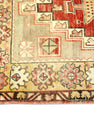 Turkish Vintage Anatolian Runner Rug  3'6" x 5'10" #453