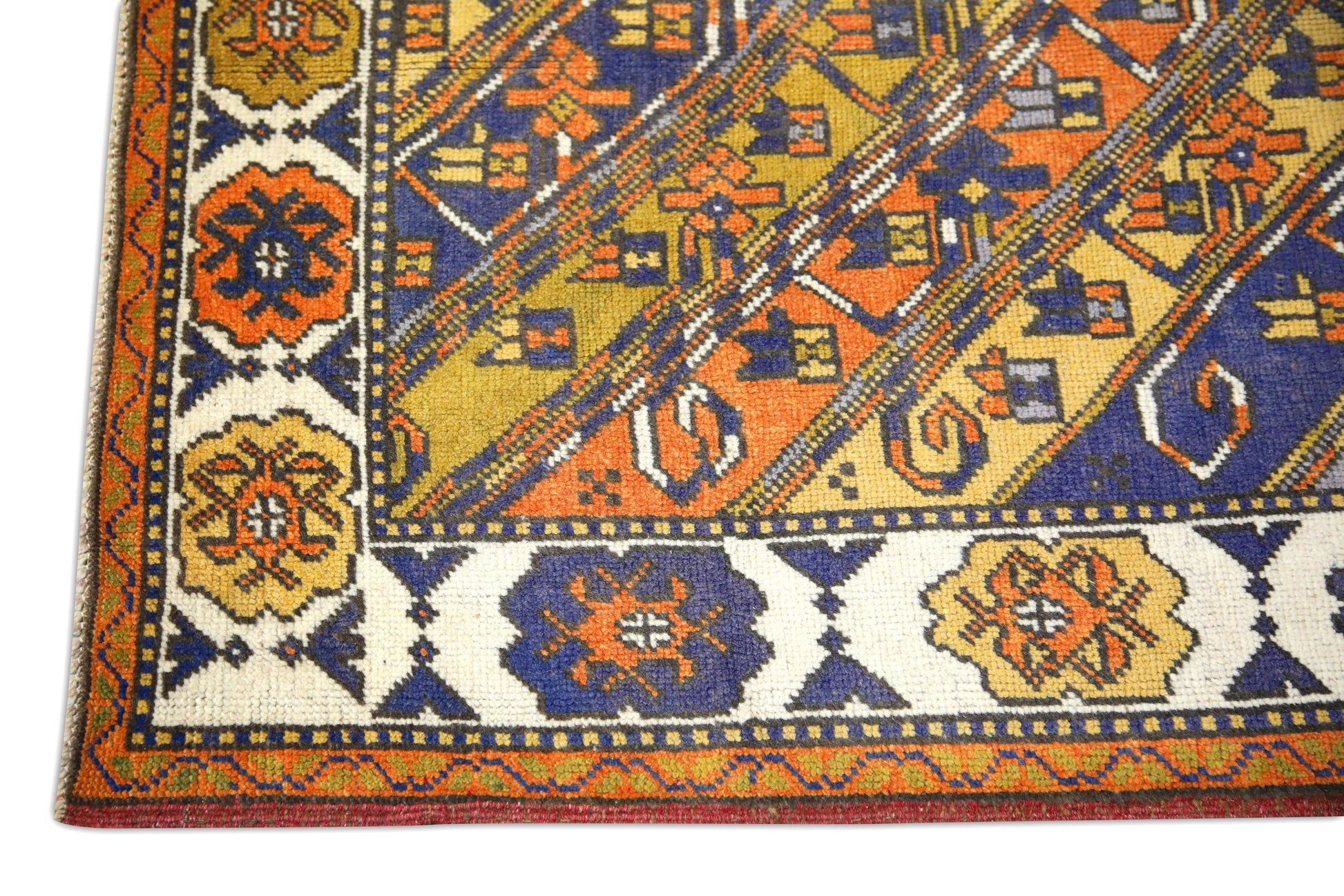 Turkish Vintage Anatolian Rug  3'7" x 6'5" #615