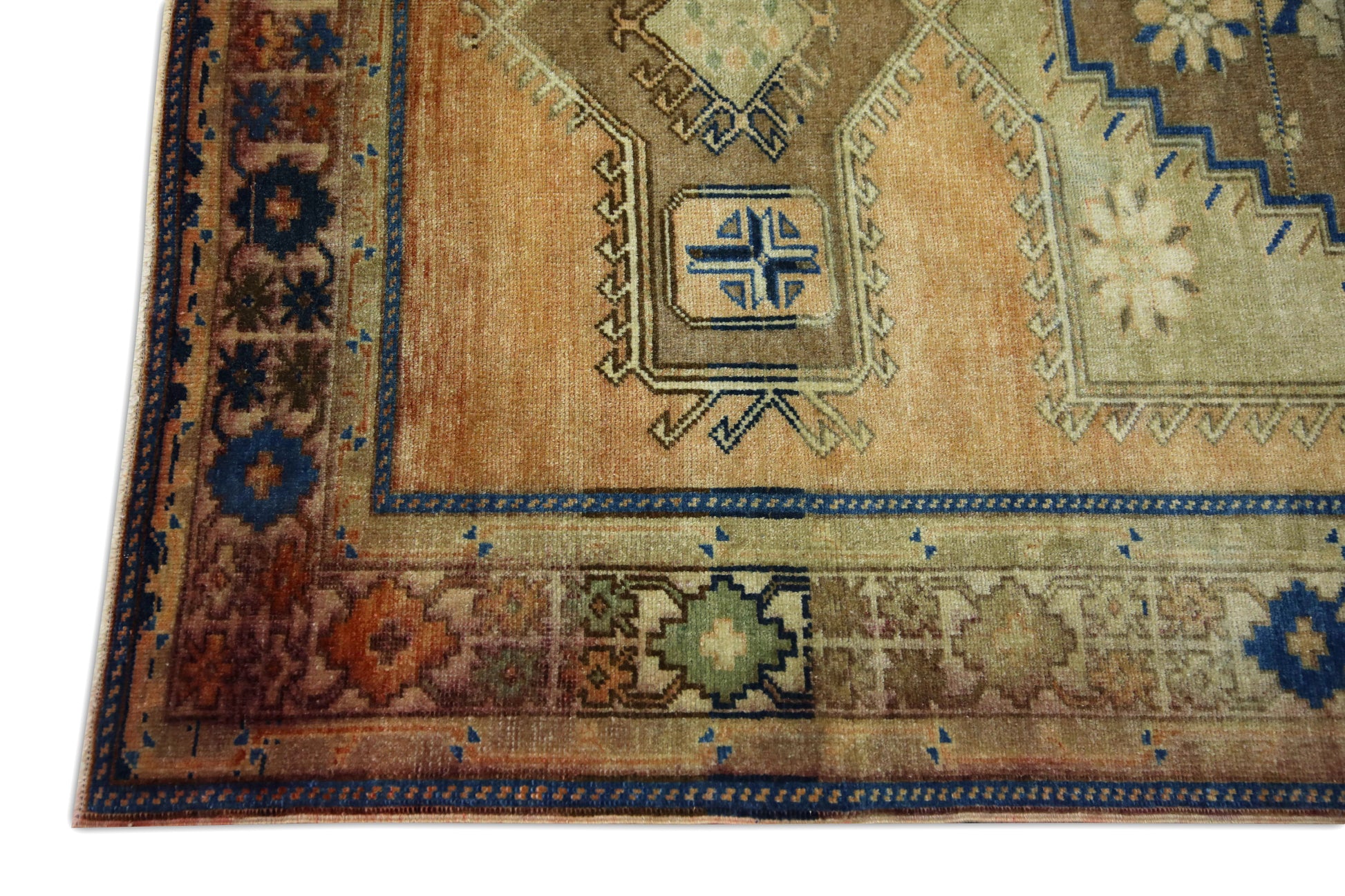 Turkish Vintage Anatolian Rug  4'4" x 6'8" #32