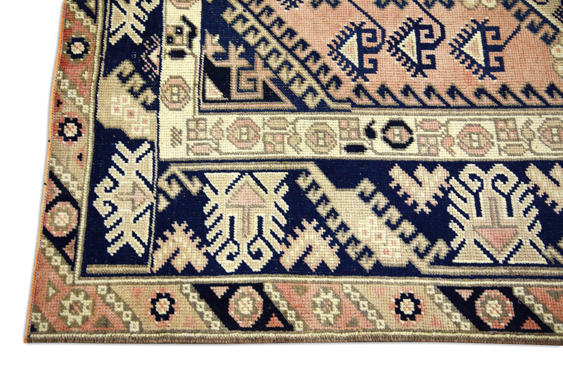 Turkish Vintage Anatolian Rug  4'1" x 5'10" #39