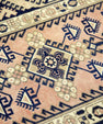Turkish Vintage Anatolian Rug  4'1" x 5'10" #39