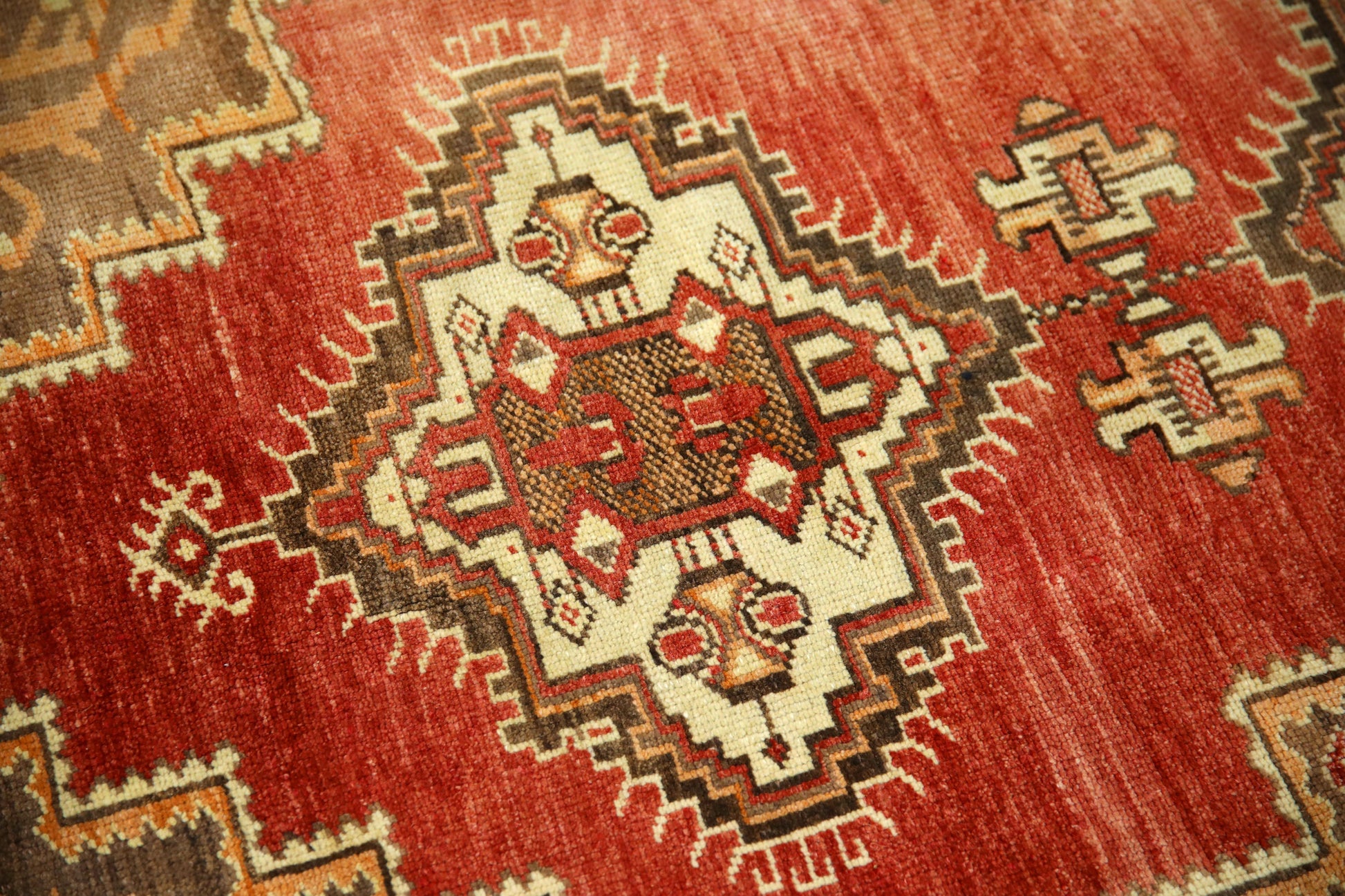 Turkish Vintage Anatolian Rug  3'7" x 6'3" #212