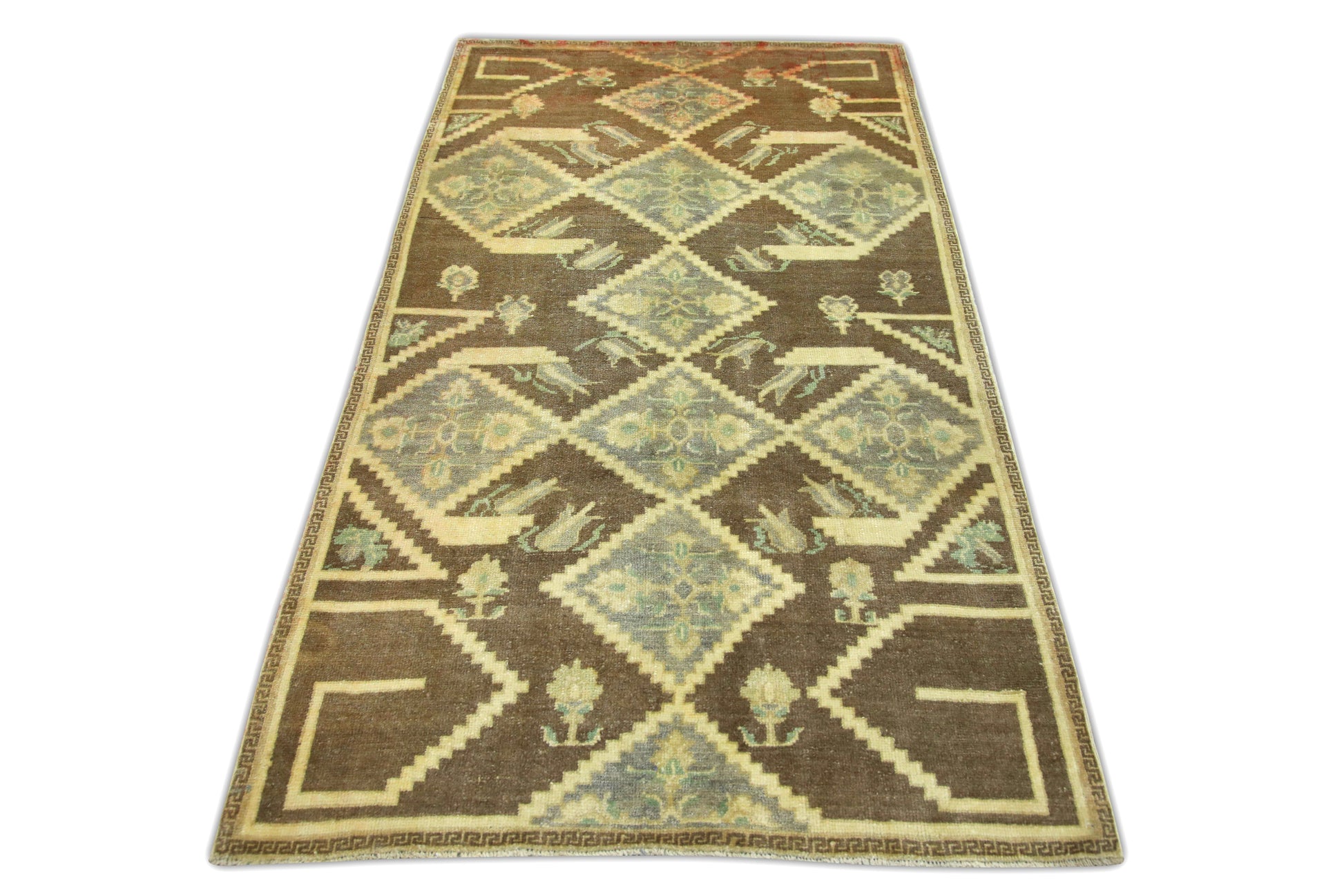 Turkish Vintage Anatolian Rug  3'10" x 7' #06