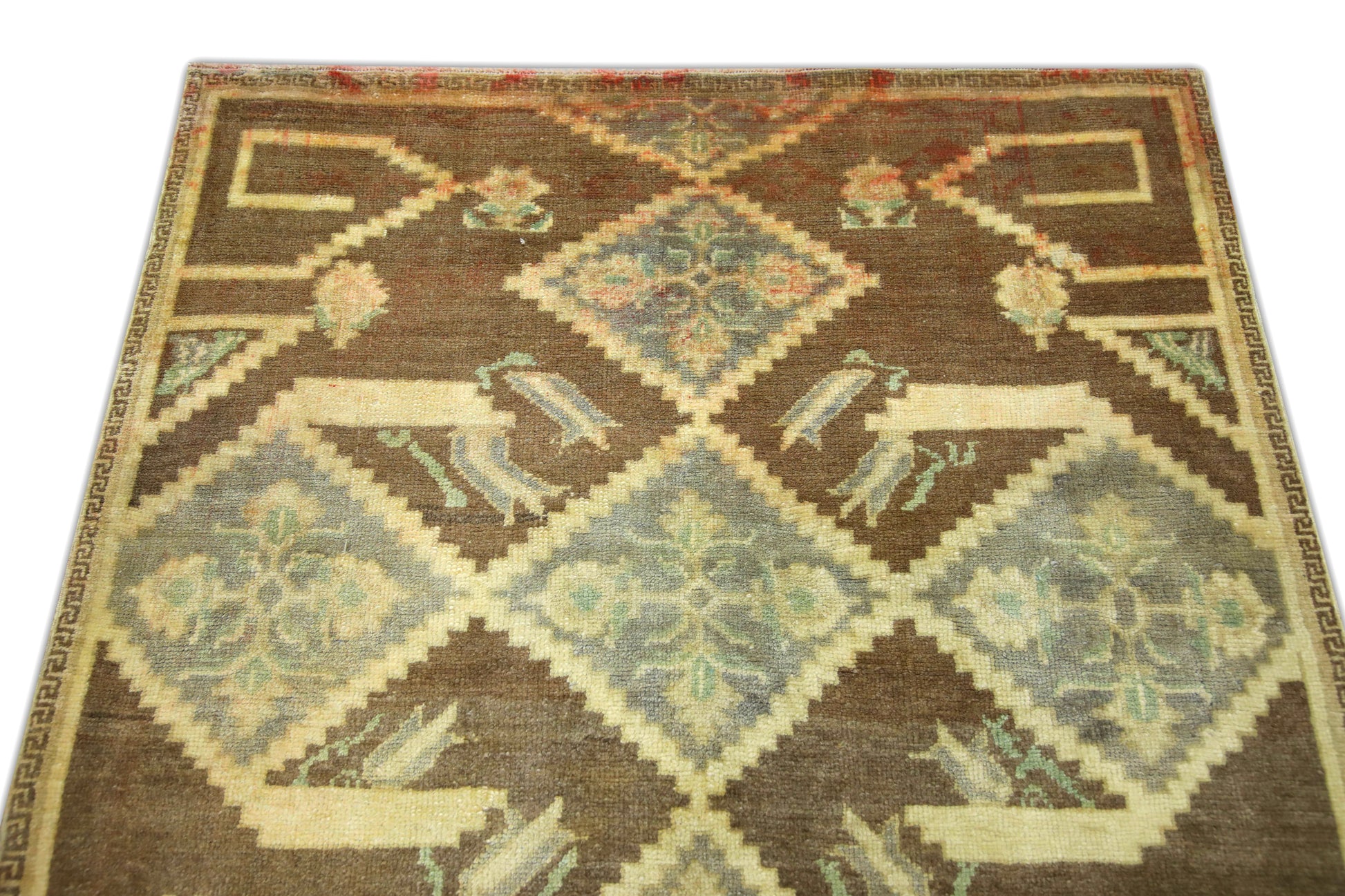 Turkish Vintage Anatolian Rug  3'10" x 7' #06