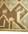 Turkish Vintage Anatolian Rug  3'10" x 7' #06