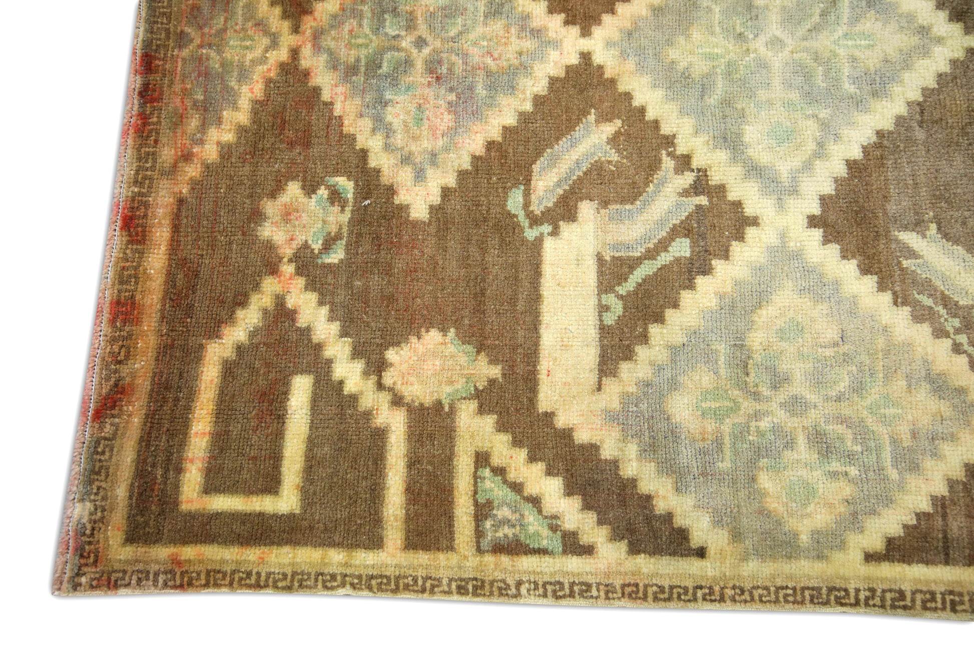 Turkish Vintage Anatolian Rug  3'10" x 7' #06