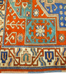 Turkish Vintage Anatolian Rug  3'6" x 4'10" #215