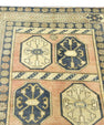 Turkish Vintage Anatolian Rug  4'3" x 5'7" #100