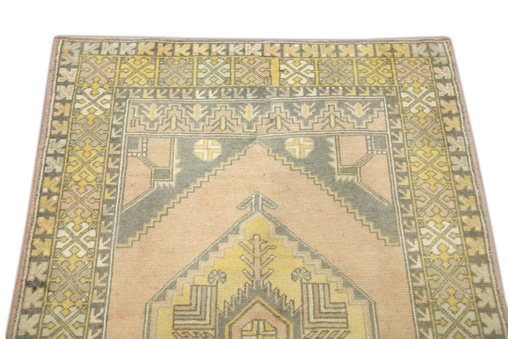 Turkish Vintage Anatolian Rug  3'10" x 5'8" #141