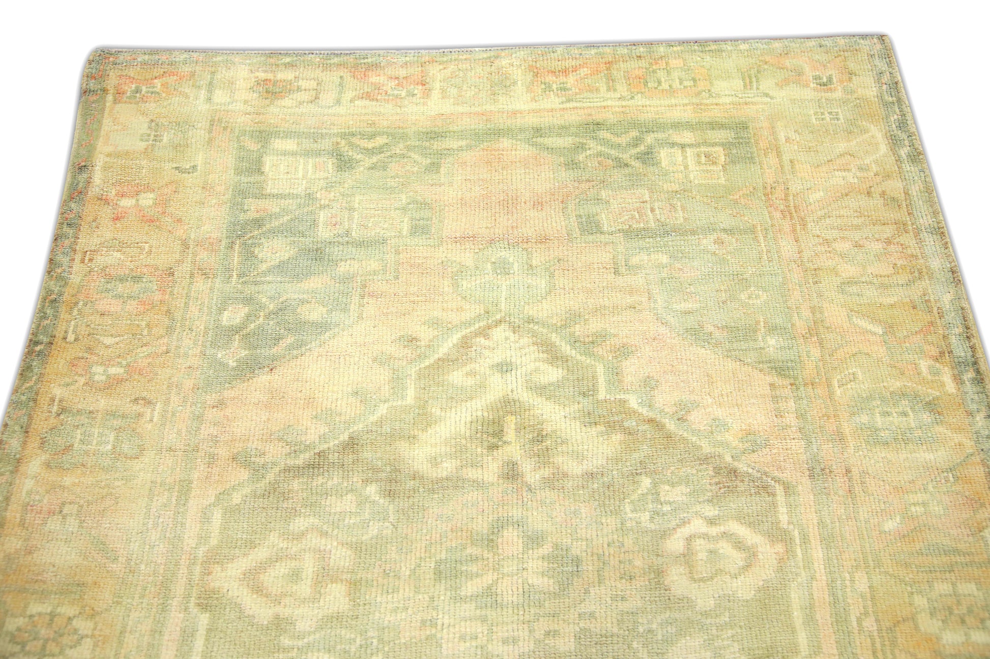 Turkish Vintage Anatolian Rug  4'1" x 5'6" #137