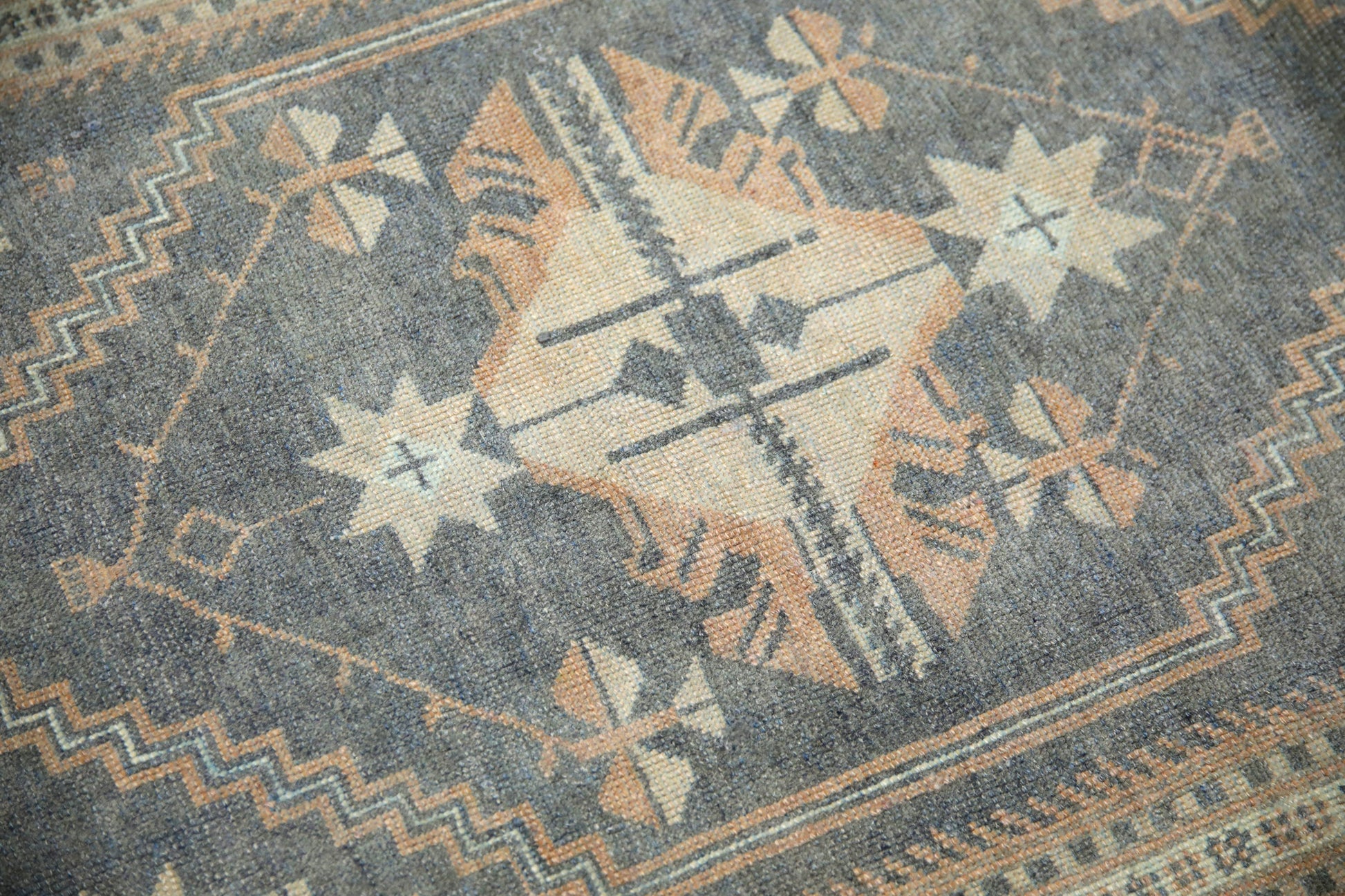Turkish Vintage Anatolian Rug  3'7" x 5'10" #101