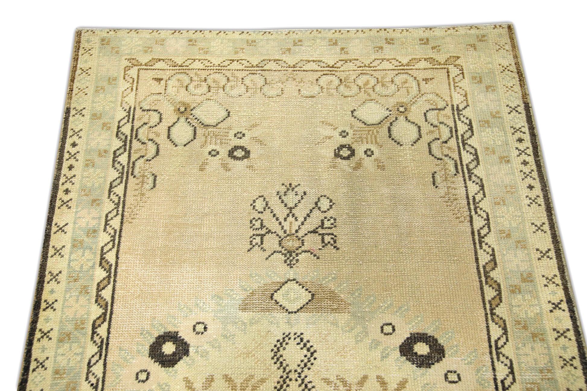Turkish Vintage Anatolian Runner Rug 3'4" x 6'7" #185