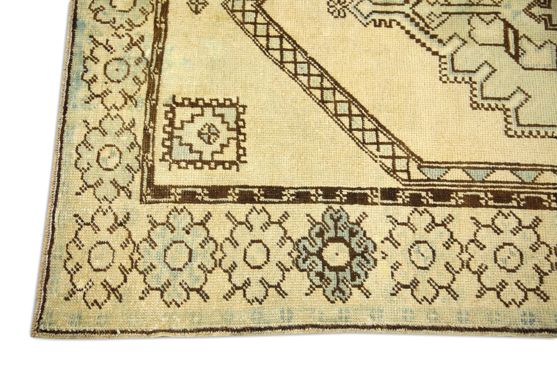 Turkish Vintage Anatolian Rug  3'8" x 5'8" #445