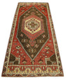 Turkish Vintage Anatolian Rug  3'1" x 7' #383