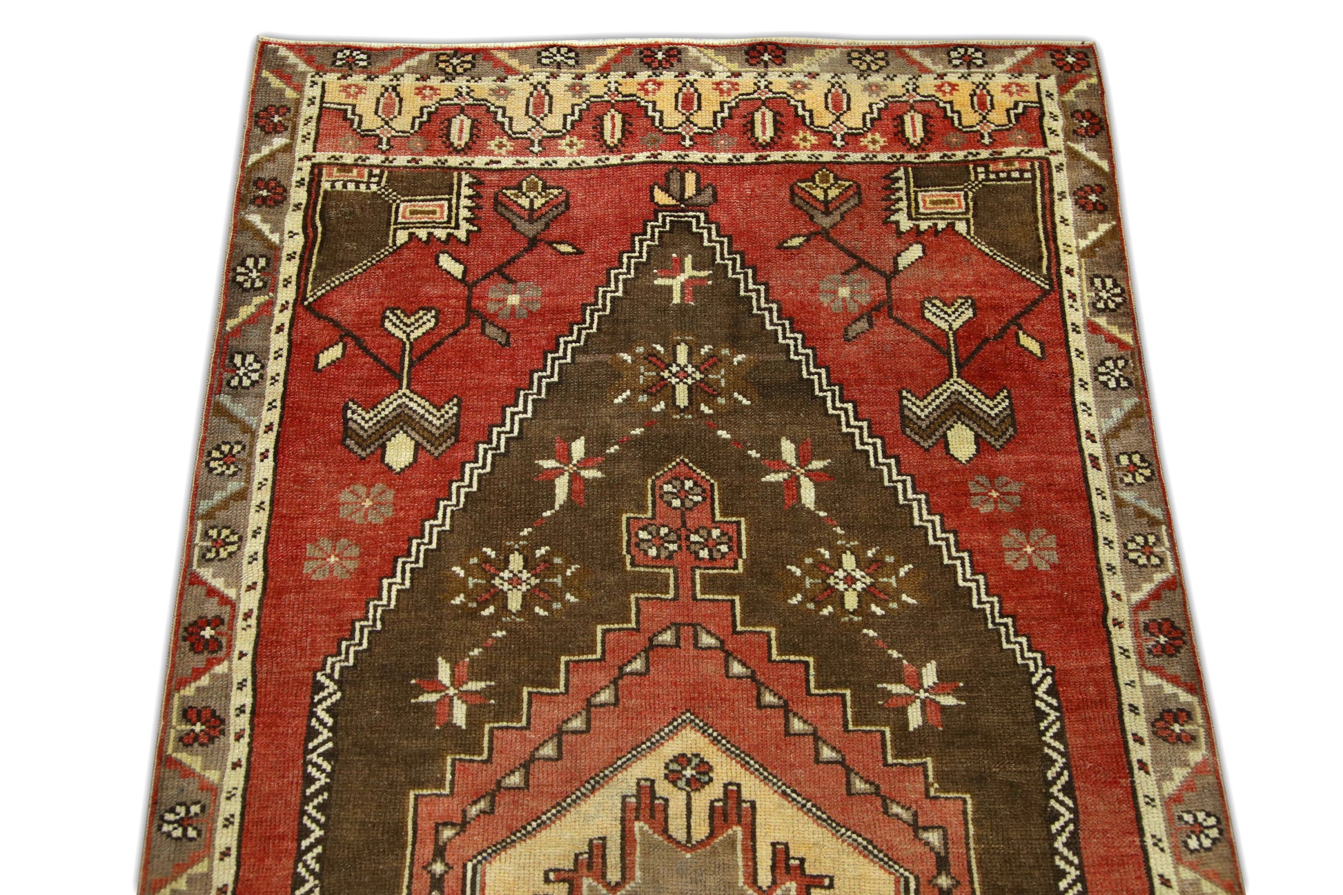 Turkish Vintage Anatolian Rug  3'1" x 7' #383