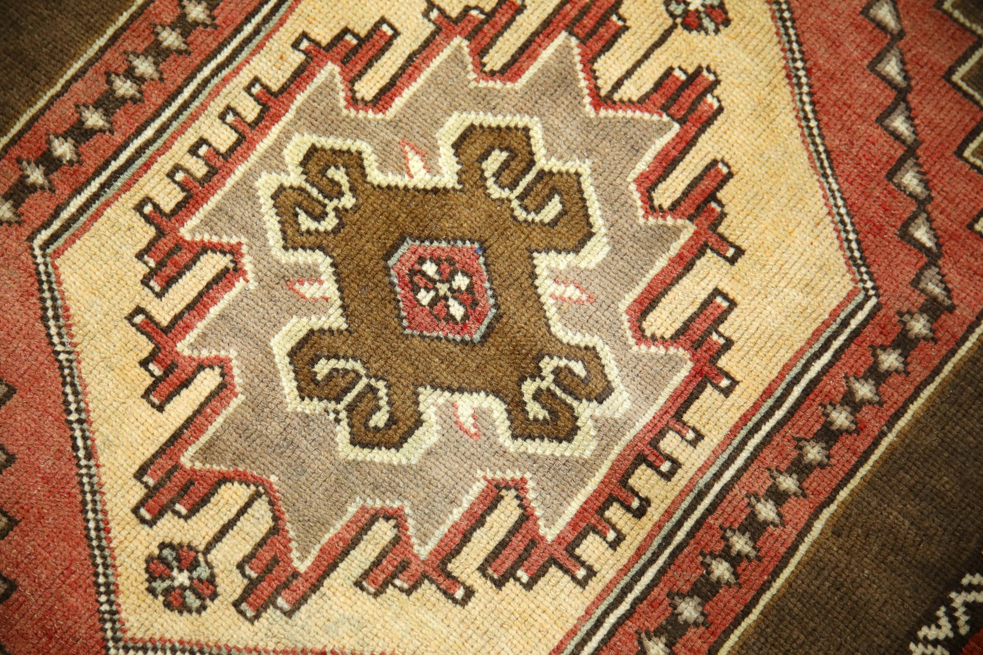 Turkish Vintage Anatolian Rug  3'1" x 7' #383