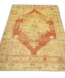 Turkish Vintage Anatolian Rug  4'1" x 5'9" #286