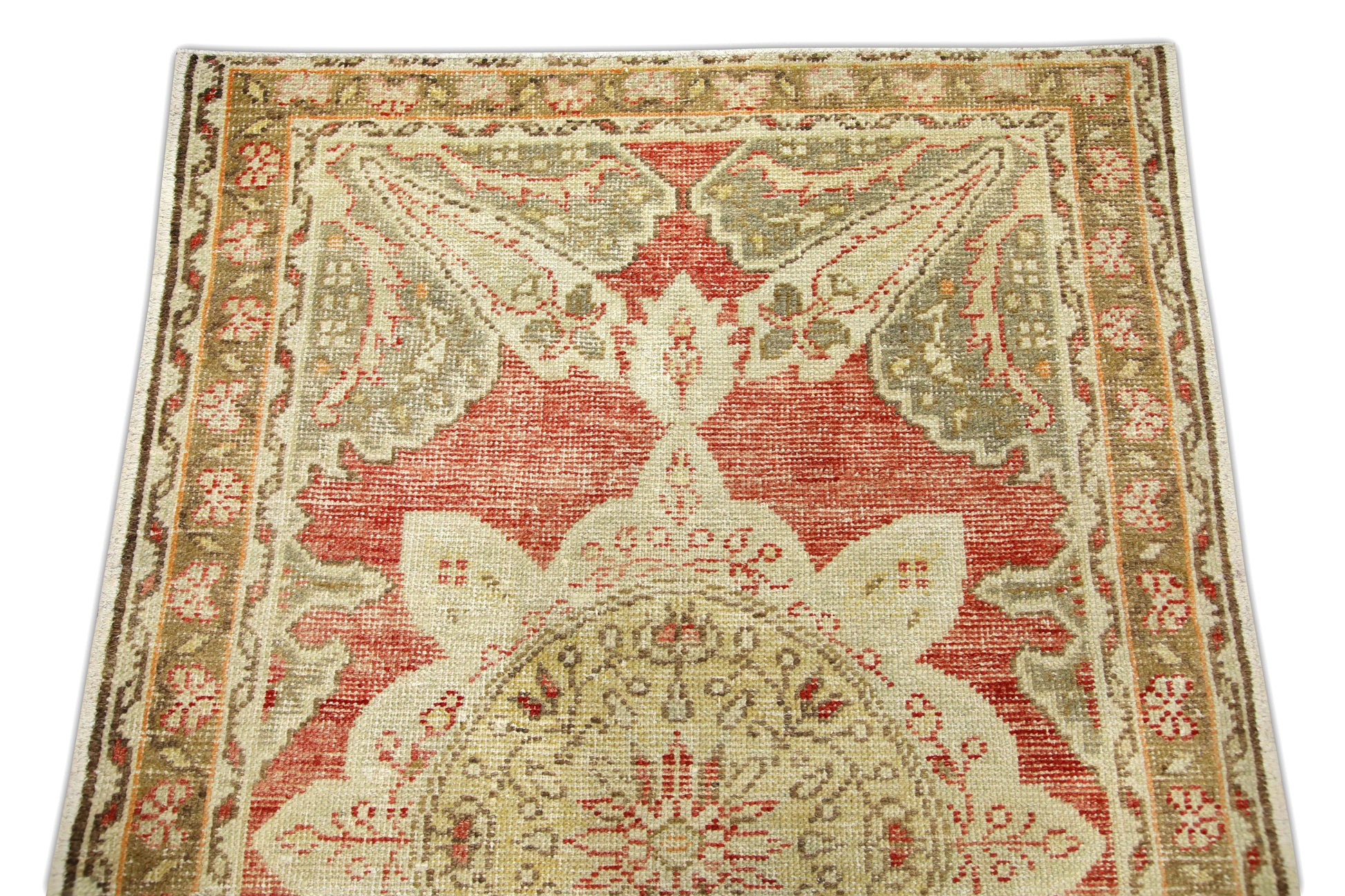 Turkish Vintage Anatolian Rug  4' x 6'3" #451