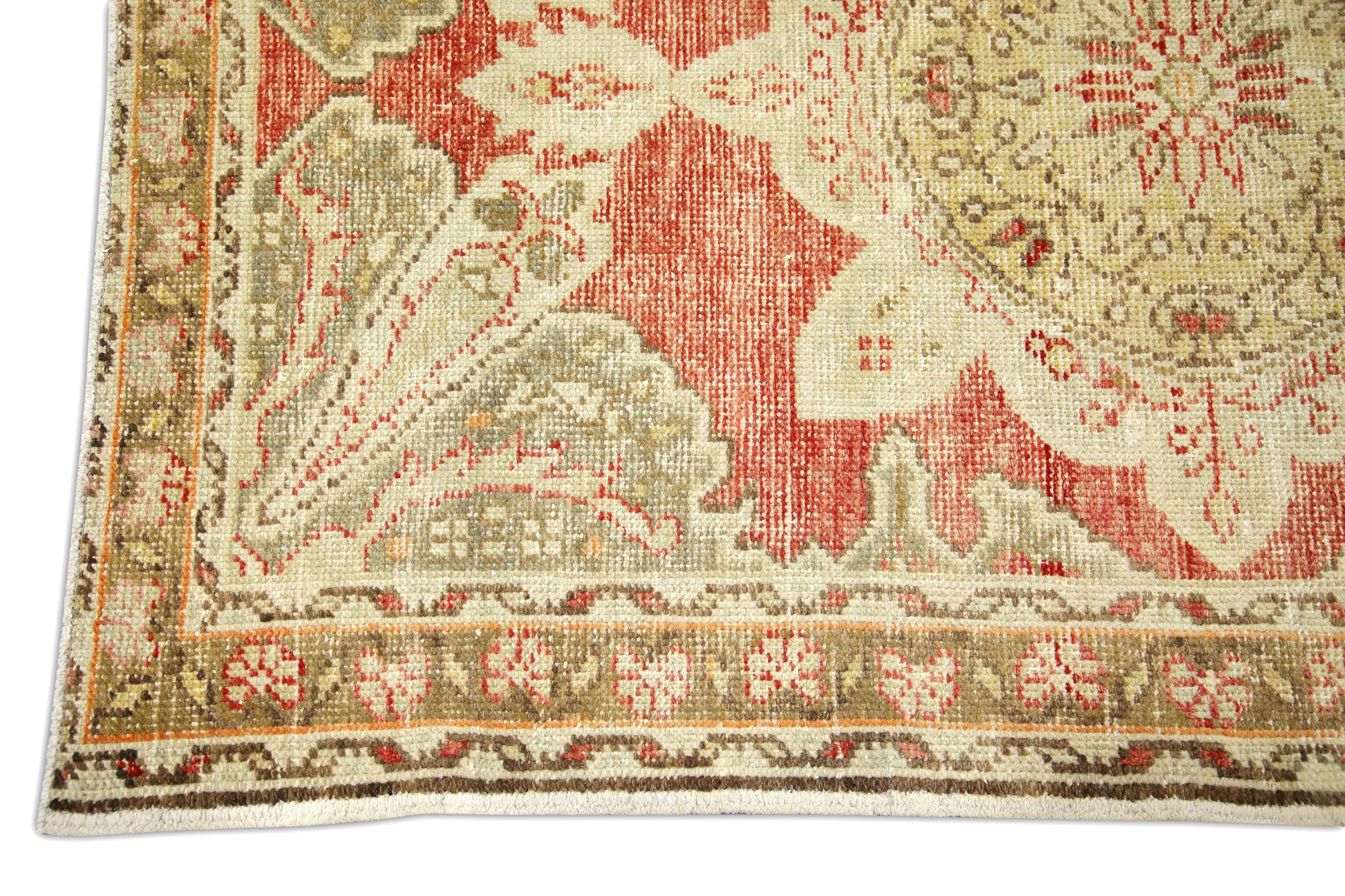 Turkish Vintage Anatolian Rug  4' x 6'3" #451