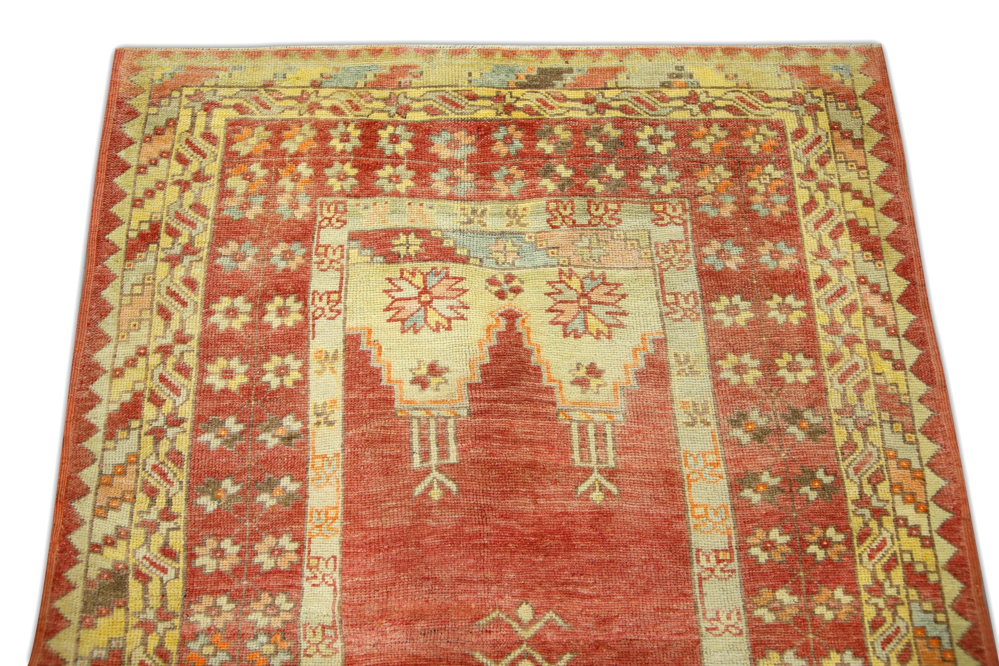 Turkish Vintage Anatolian Rug  3'10" x 5'4" #33