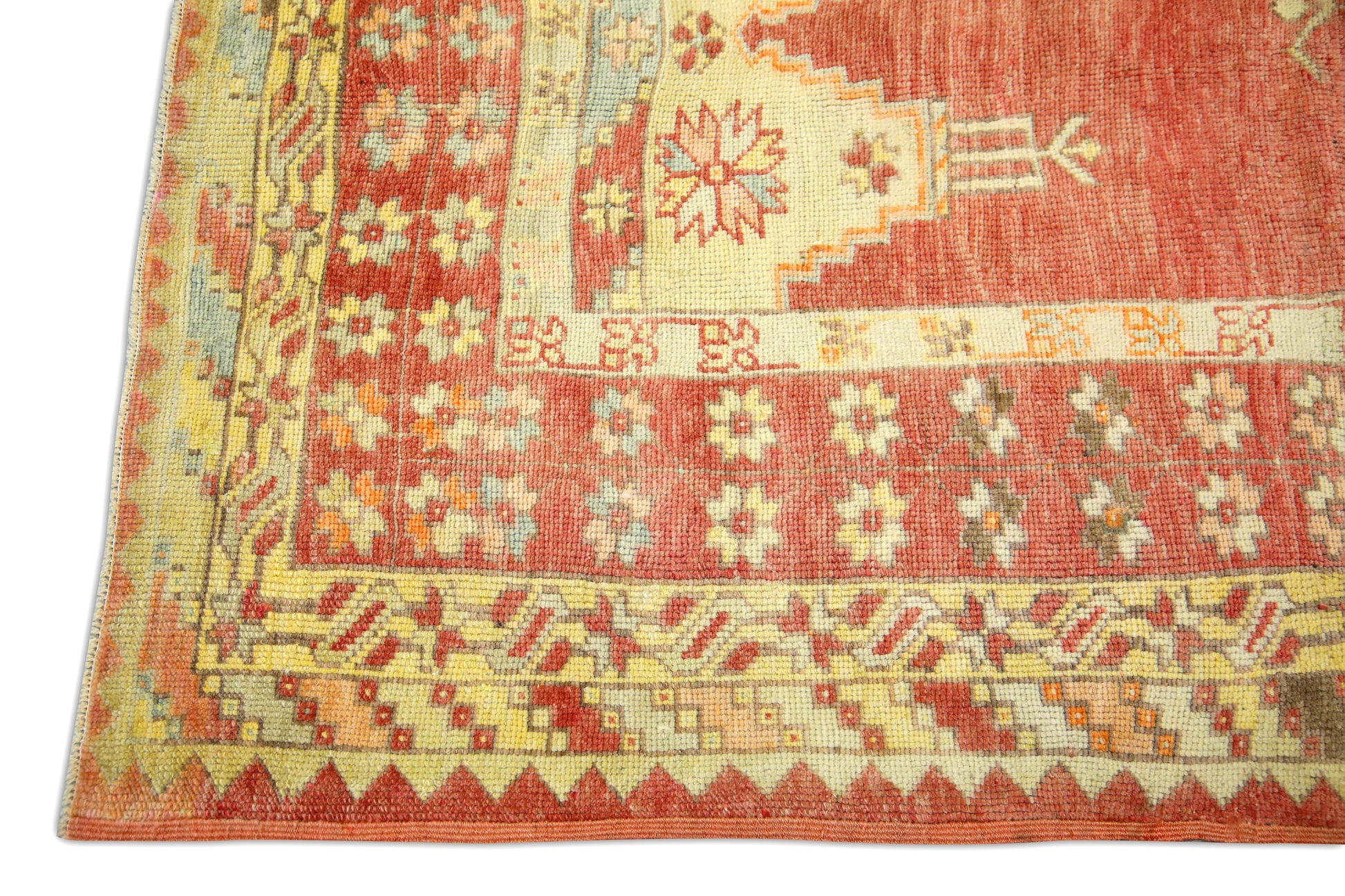 Turkish Vintage Anatolian Rug  3'10" x 5'4" #33