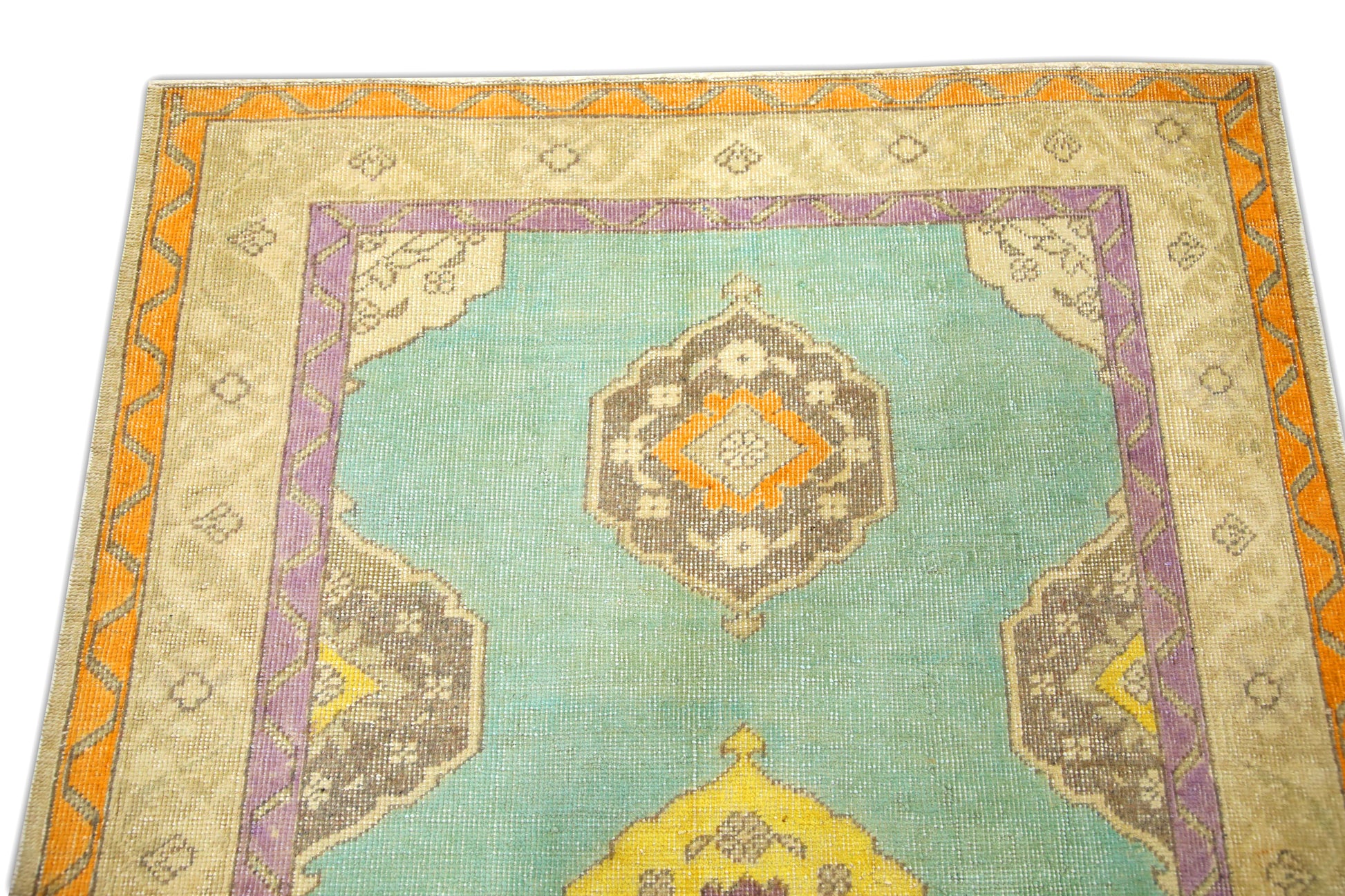 Turkish Vintage Anatolian Rug  3'10" x 5'9" #261