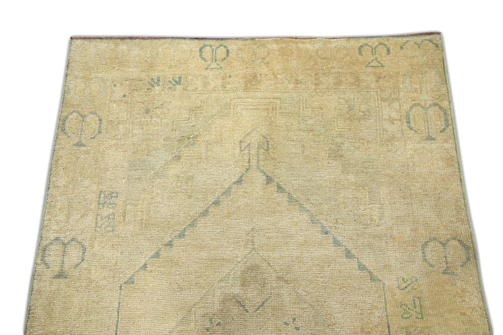 Turkish Vintage Anatolian Rug  3'2" x 5'8" #194