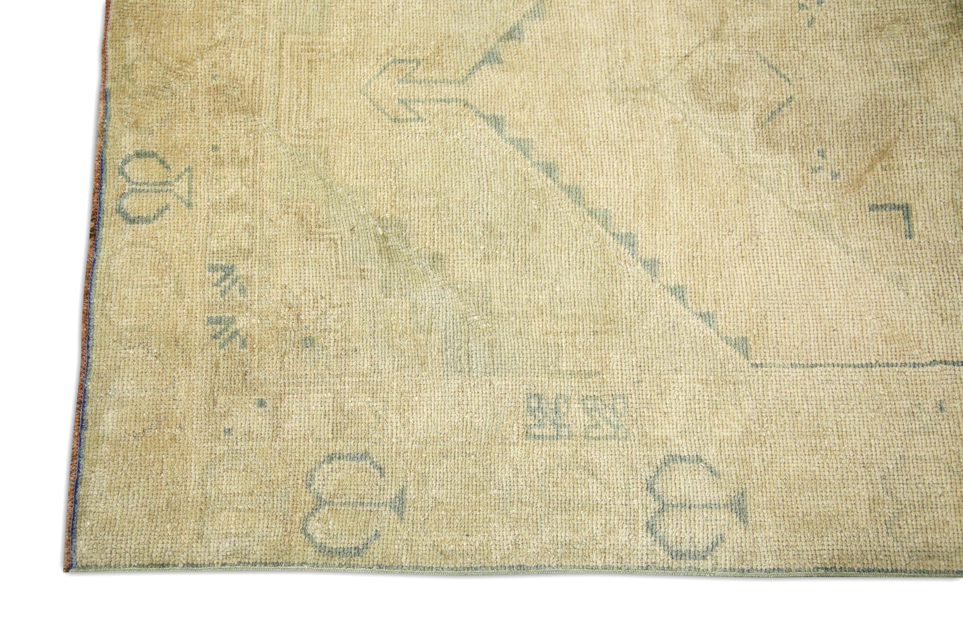 Turkish Vintage Anatolian Rug  3'2" x 5'8" #194