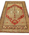 Turkish Vintage Anatolian Rug  4'1" x 6'2" #130