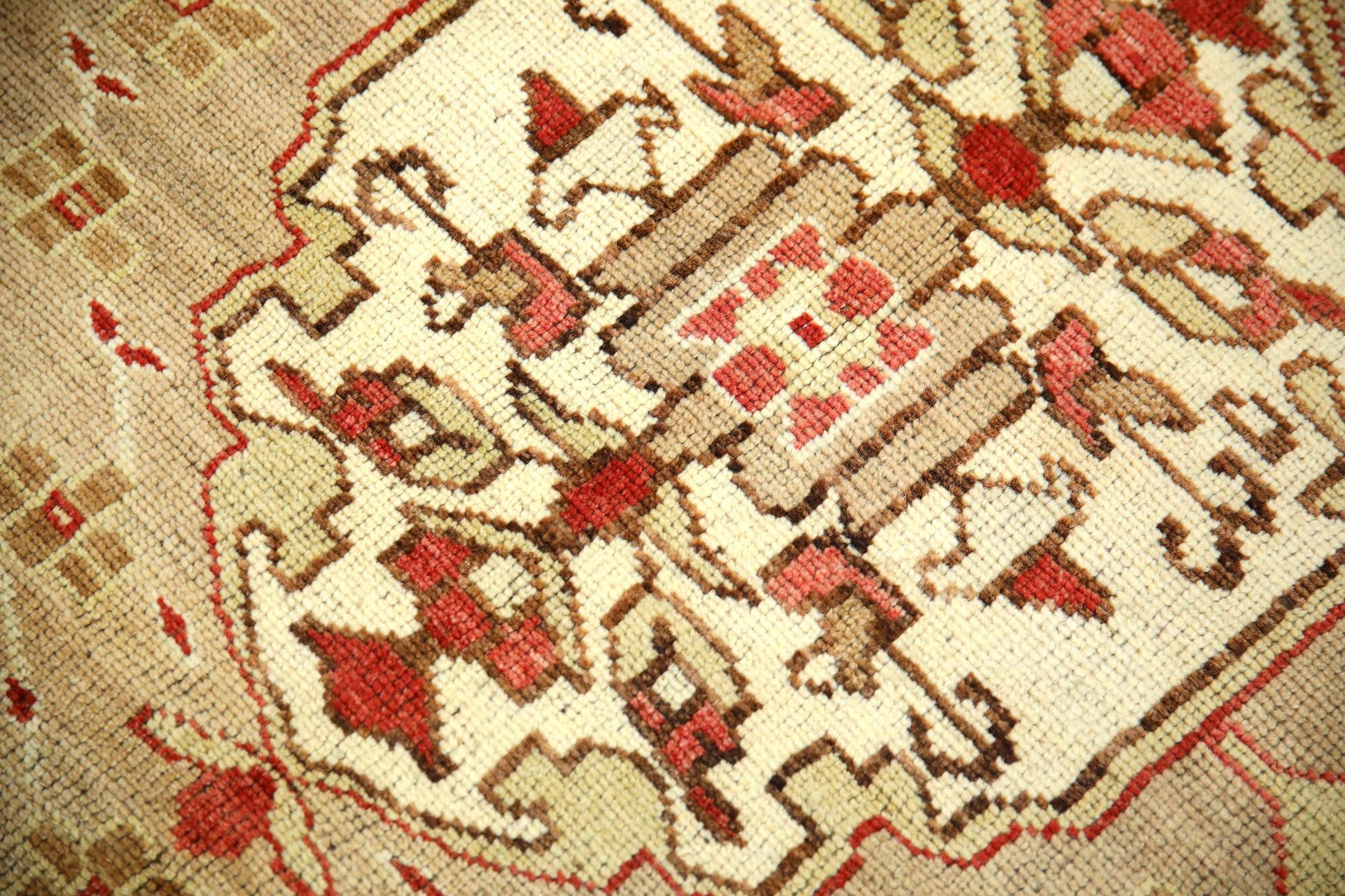 Turkish Vintage Anatolian Rug  4'1" x 6'2" #130