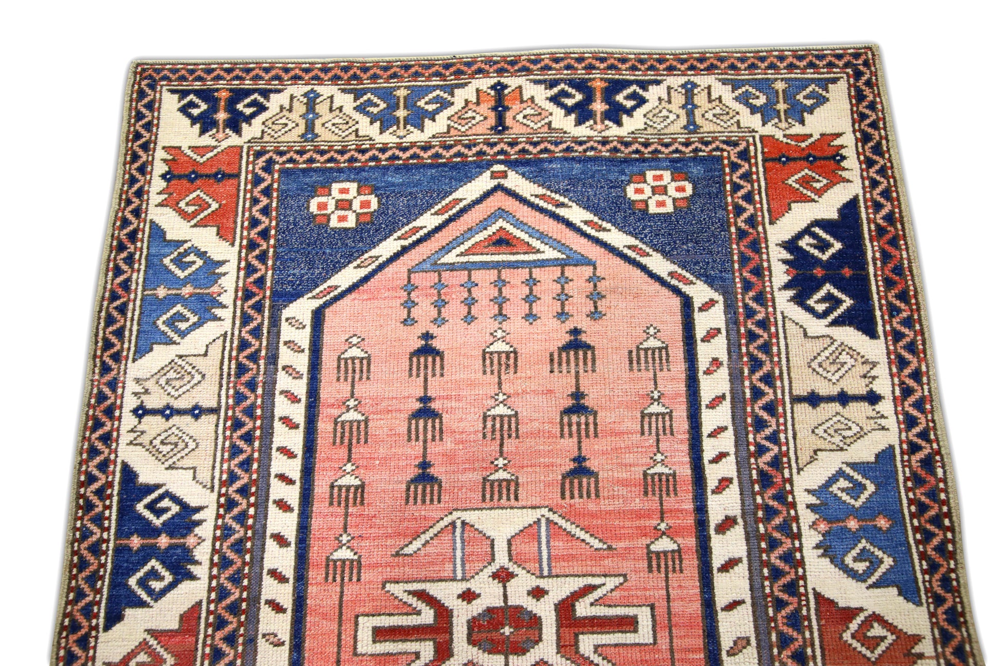 Turkish Vintage Anatolian Rug  3'4" x 5' #07