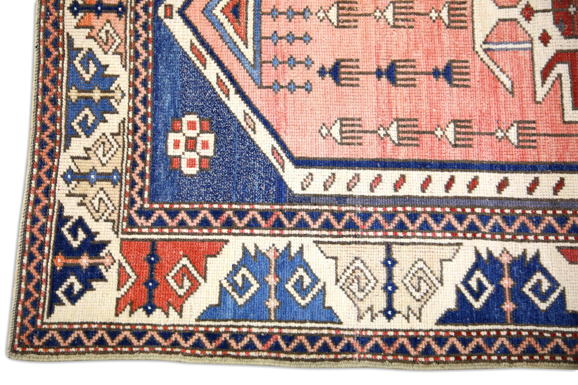 Turkish Vintage Anatolian Rug  3'4" x 5' #07