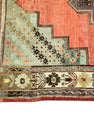 Turkish Vintage Anatolian Rug  4'1" x 5'11" #167