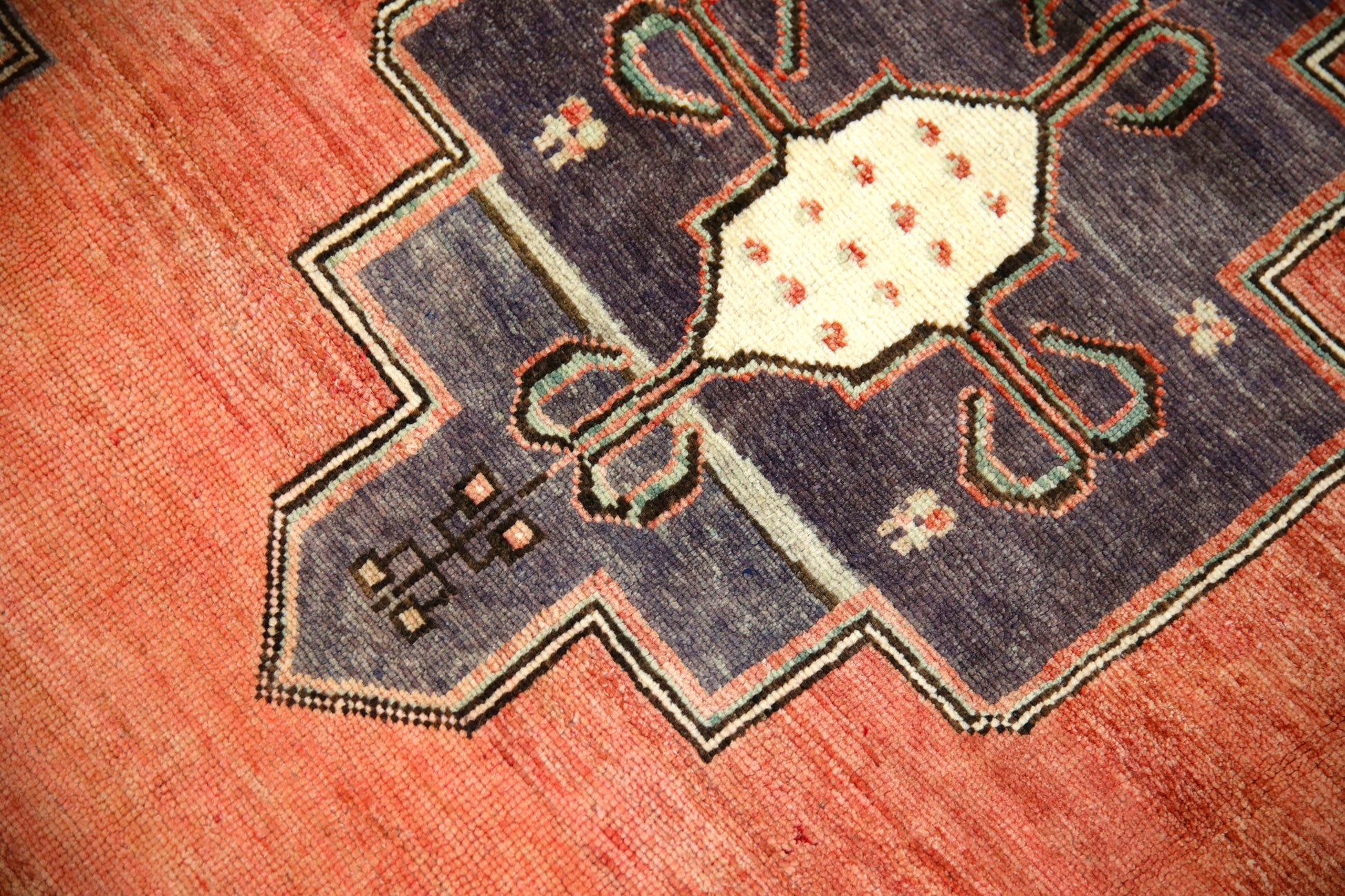Turkish Vintage Anatolian Rug  4'1" x 5'11" #167