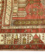 Turkish Vintage Anatolian Rug  3'8" x 5'8" #154
