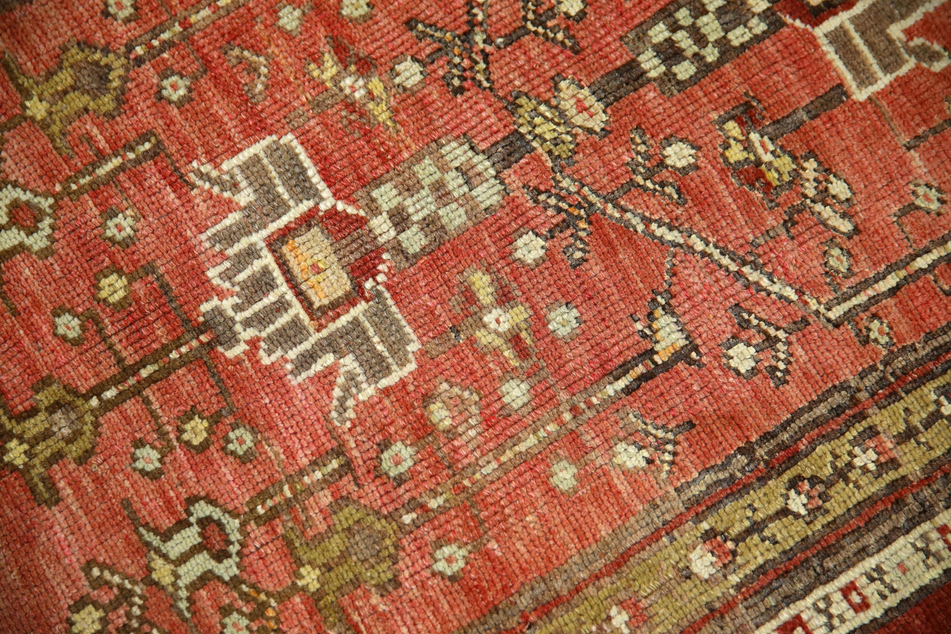 Turkish Vintage Anatolian Rug  3'8" x 5'8" #154