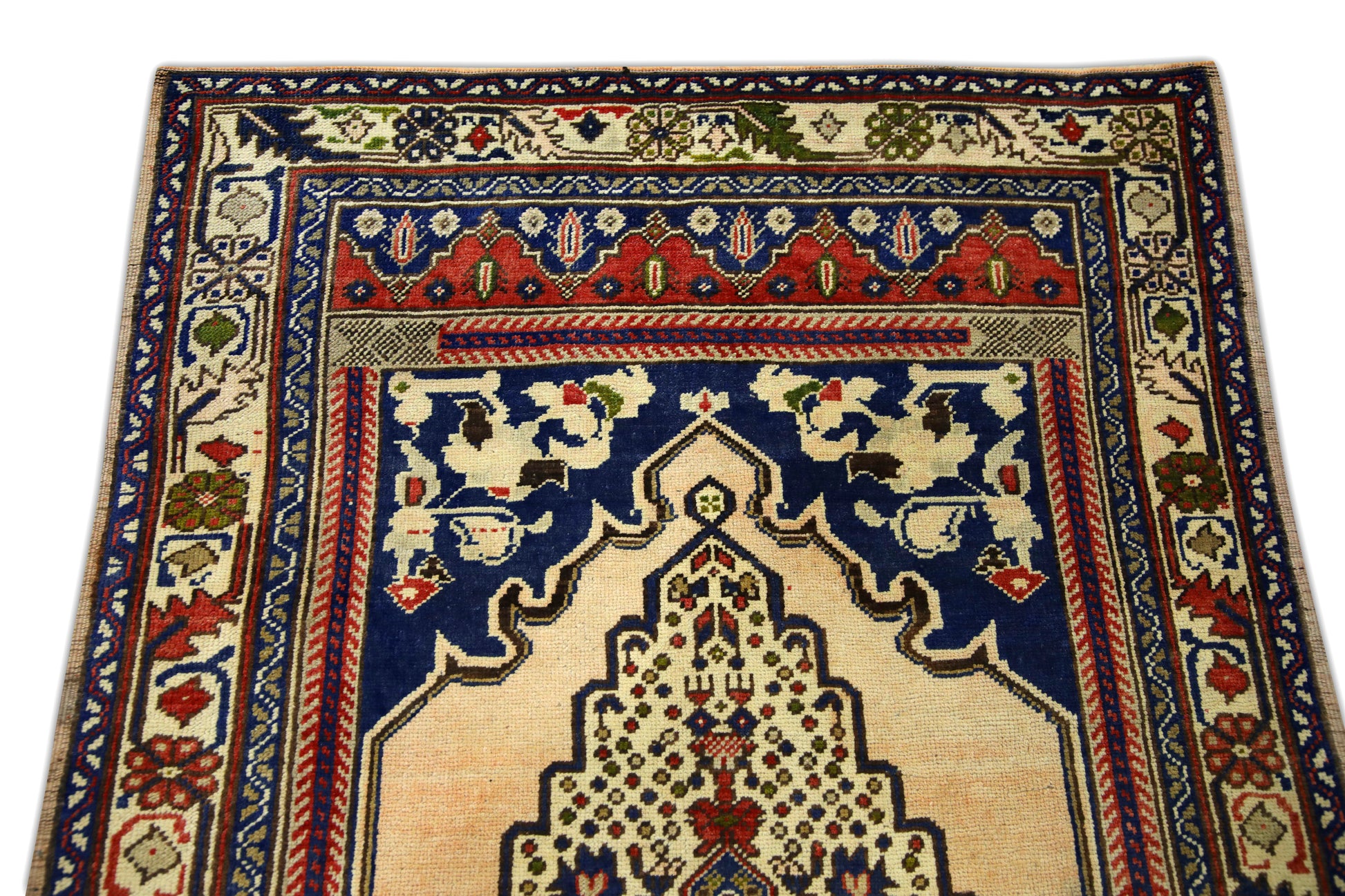 Turkish Vintage Anatolian Rug  3'3" x 5'8" #25