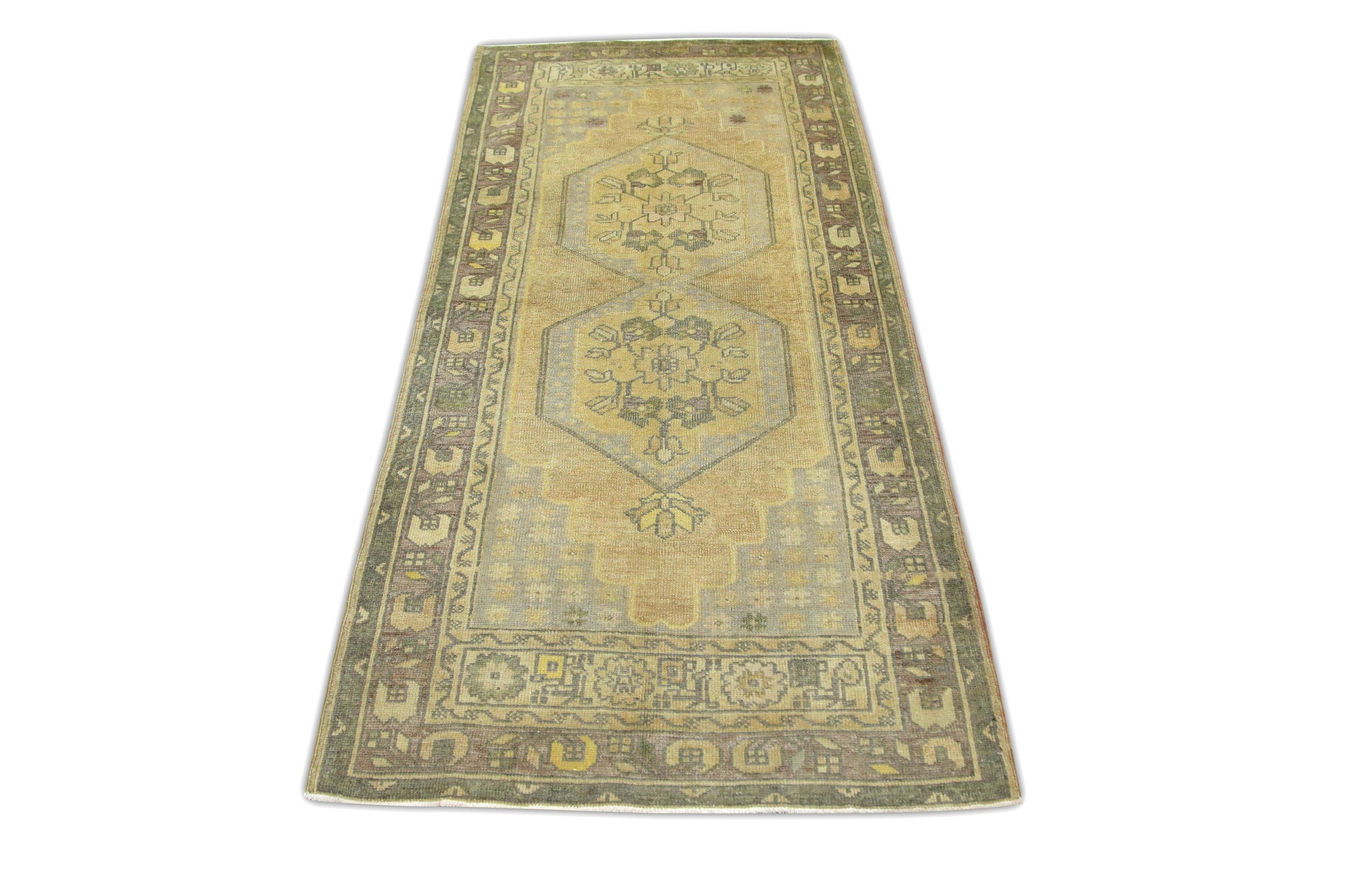 Turkish Vintage Anatolian Rug  3'3" x 6'8" #215