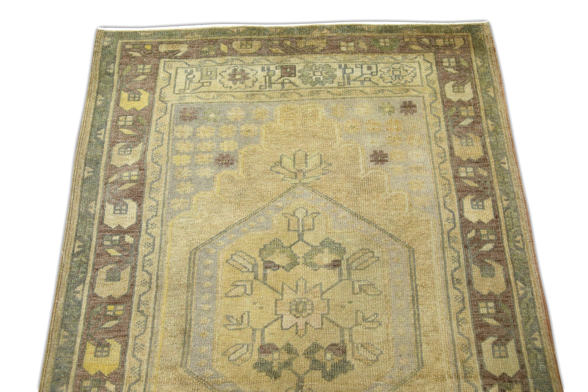 Turkish Vintage Anatolian Rug  3'3" x 6'8" #215