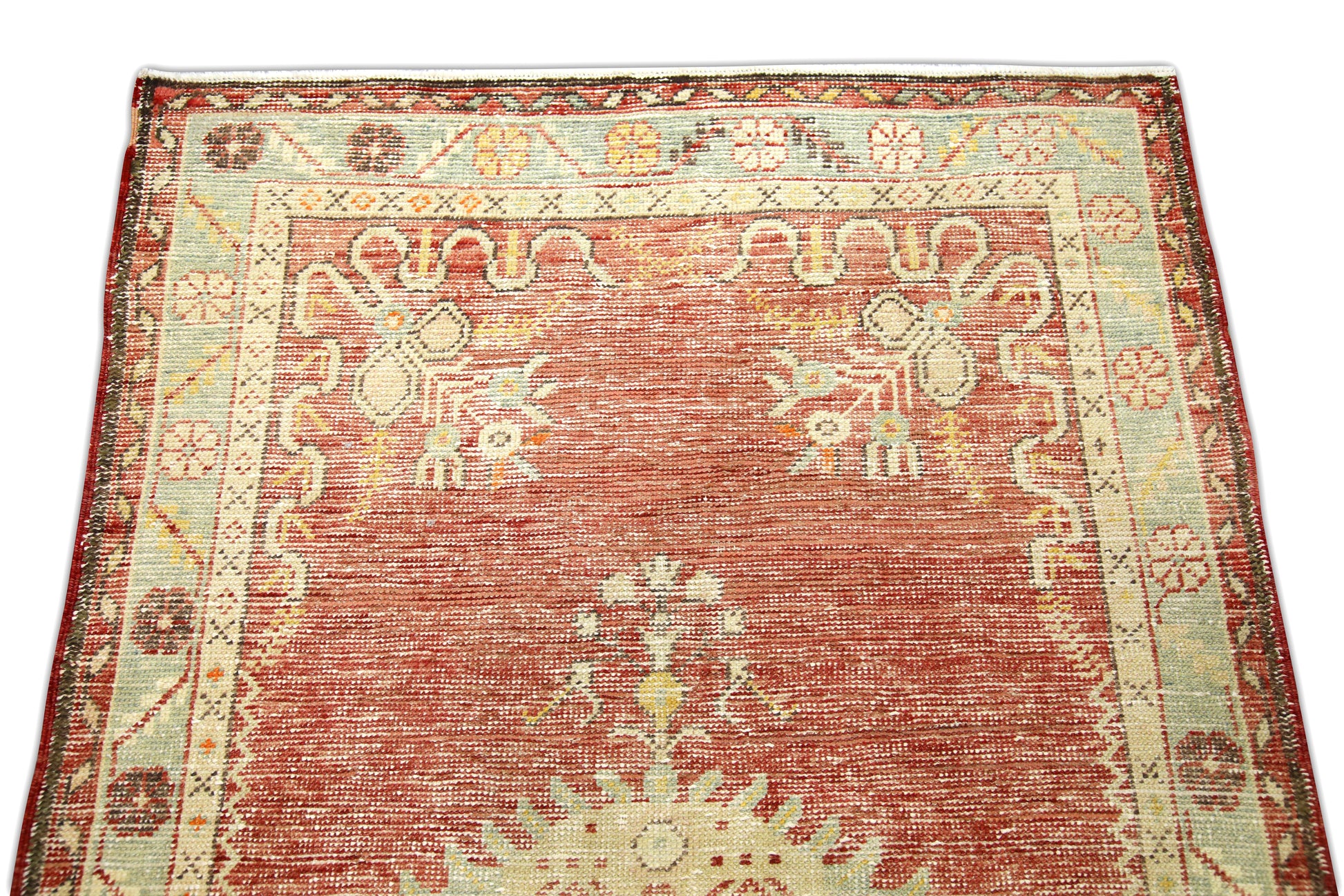 Turkish Vintage Anatolian Rug  3'6" x 6'11" #222