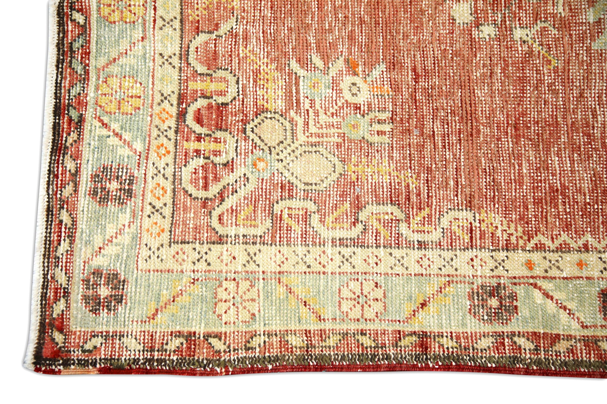 Turkish Vintage Anatolian Rug  3'6" x 6'11" #222